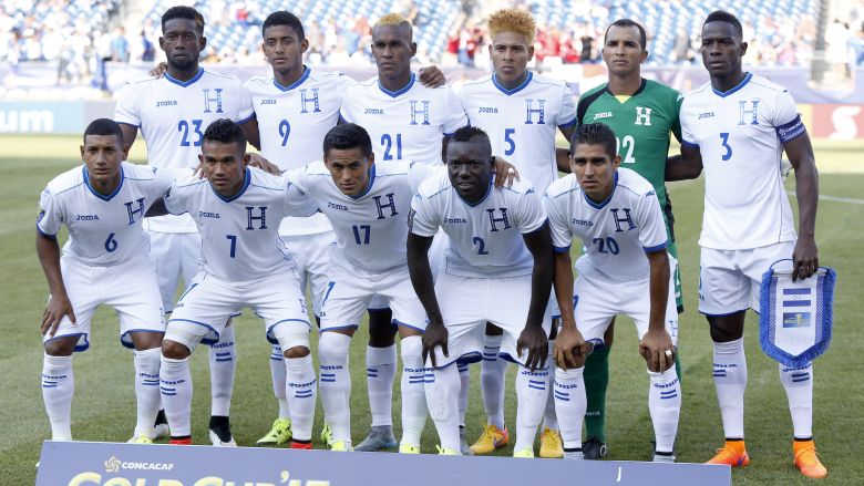 La selección de Honduras. (Getty)