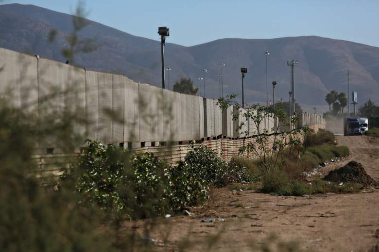 La frontera en Tijuana , México. (Getty)