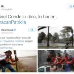 Ninel Conde, huracan Patricia