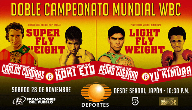 Noticias de Boxeo Mexicano, Calendario de boxeo en México, 