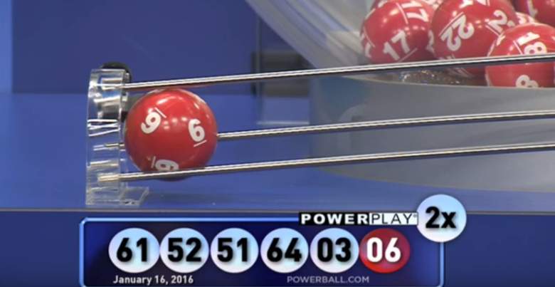 Powerball números ganadores. (Powerball)