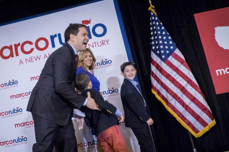 Los chicos de Marco Rubio, la familia de Marco Rubio, la esposa de Marco Rubio