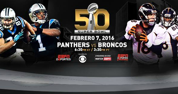 ¿Cómo Ver el Super Bowl 50 en Vivo y en Español ...