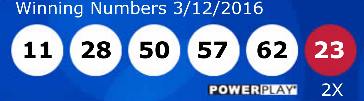 Powerball Números Ganadores Para Sábado, 12 de Marzo 2016 | AhoraMismo.com