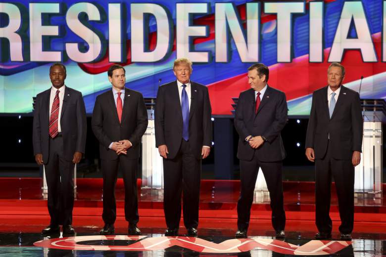 Hay cinco candidatos republicanos candidato a la nominación. (Getty)