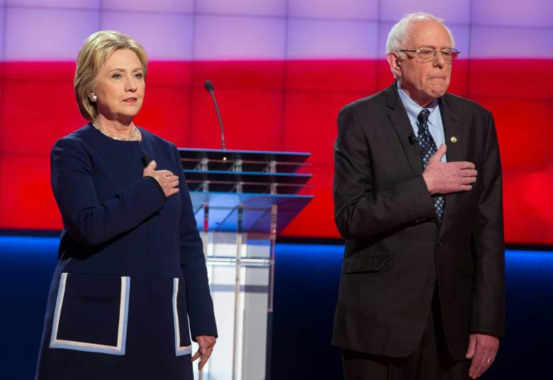 Hillary Clinton y Bernie Sanders están luchando por la nominación demócrata. (Getty) 