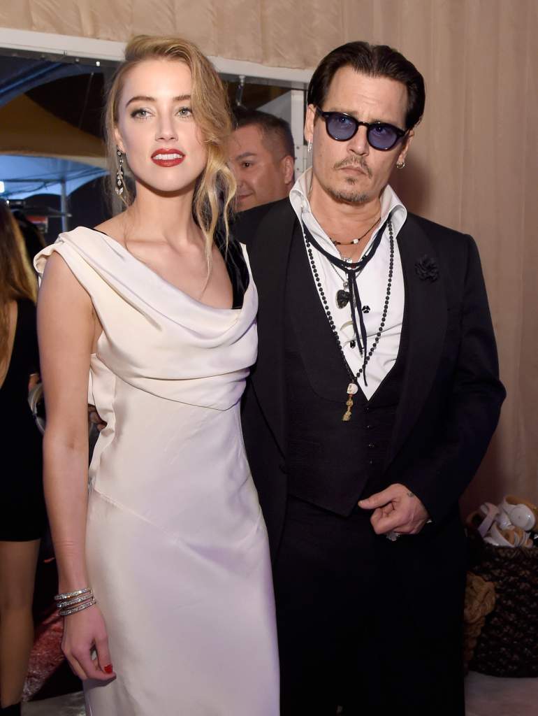 Amber Heard y Johnny Depp (Getty Images)