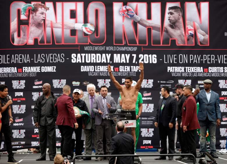 canelo vs khan pesos oficiales