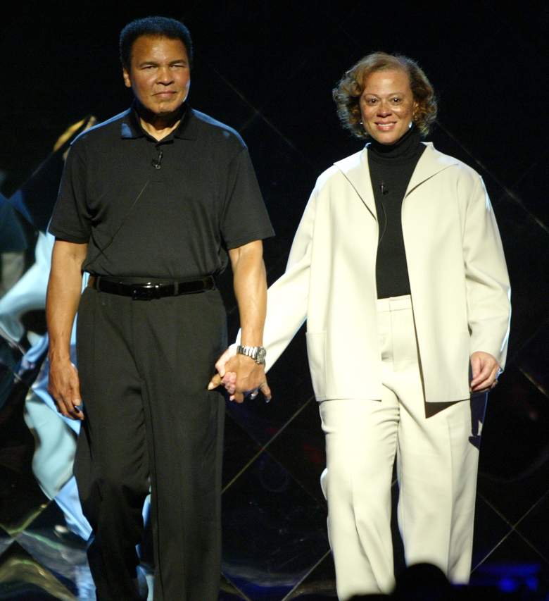 Muhammad Ali y su esposa Lonnie (Getty Images)