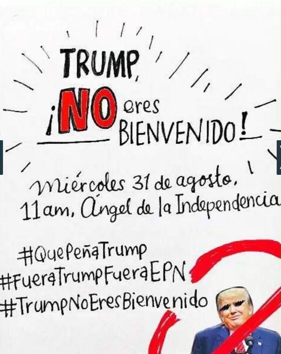Donald Trump en México