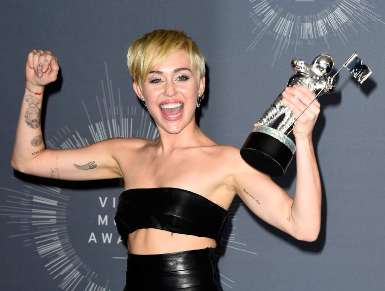 Miley Cyrus en los MTV Video Music Awards 2016. (Getty)