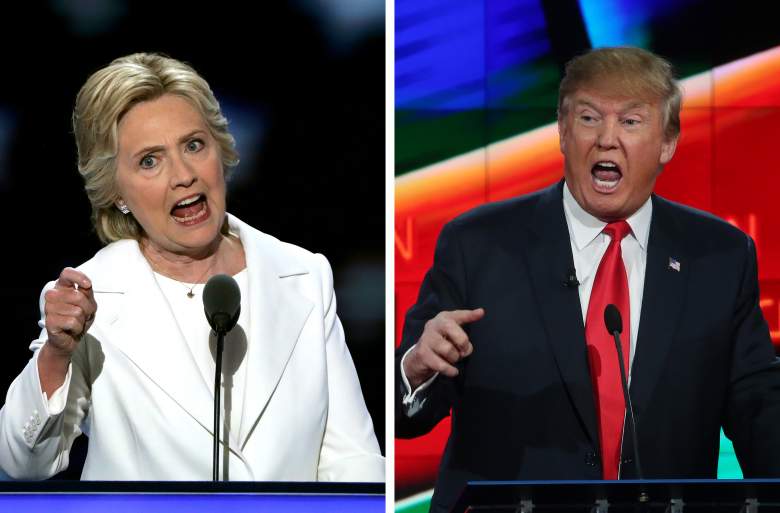 Hillary Clinton vs. Donald Trump, 26 de septiembre de 2016. (Getty Images)