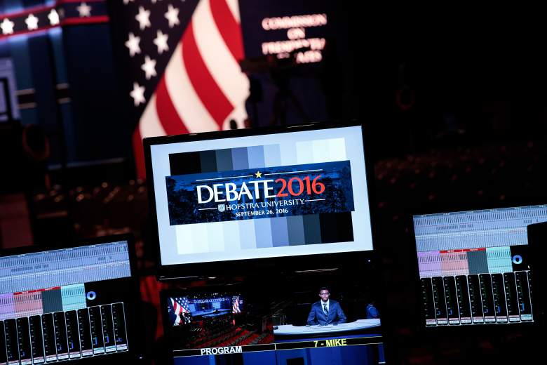 Universidad de Hofstra se prepara para el primer debate presidencial de 2016. (Getty)
