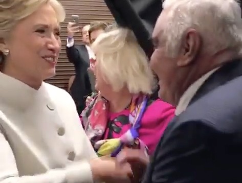 Hillary Clinton Vicente Fernandez, Hillary Clinton, Vicente Fernandez debate