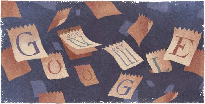 doodle de google Calendario Gregoriano