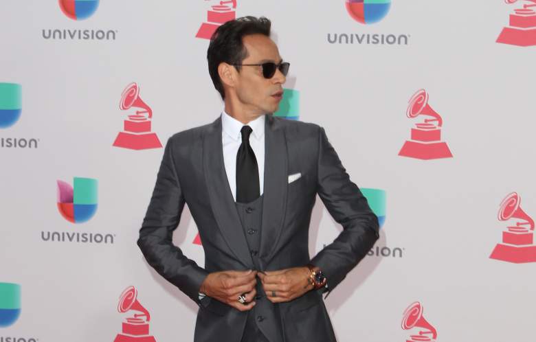 Marc Anthony en la alfombra roja del Latin Grammy, 17 de noviembre 2016. (Getty Images)  
