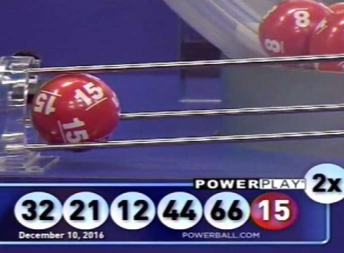 Powerball Números Ganadores Del Sábado, 10 De Diciembre De 2016