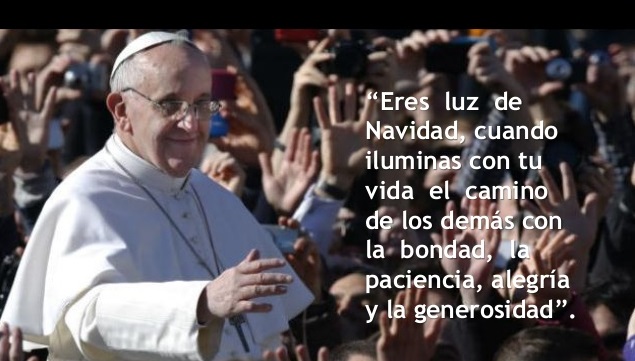 Navidad: Mensajes del Papa Francisco para compartir en las redes
