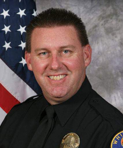El oficial Keith Boyer recibió el mortal disparo este mes de febrero.  