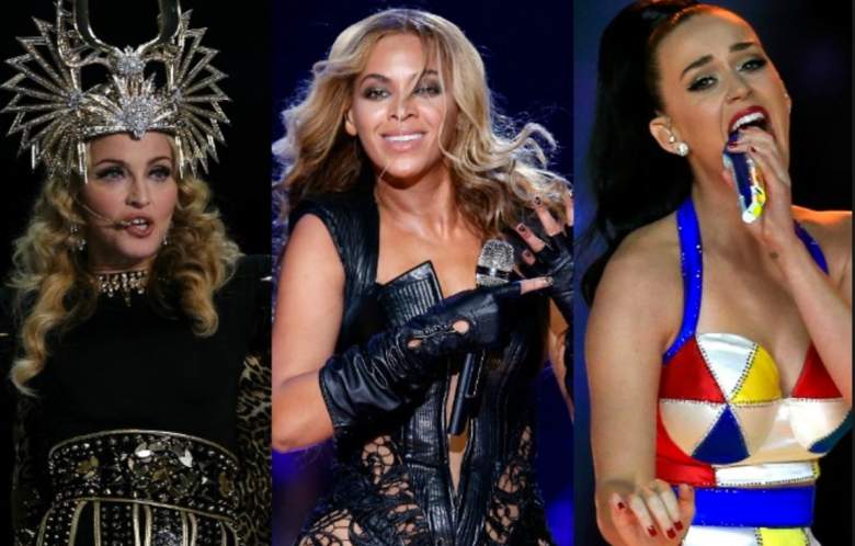 Madonna, Beyonce, Katty Perry