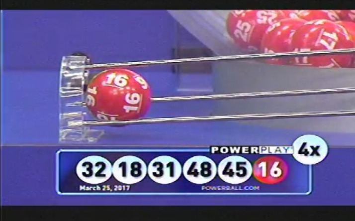 Powerball Números Ganadores del Sábado 25 de marzo 2017