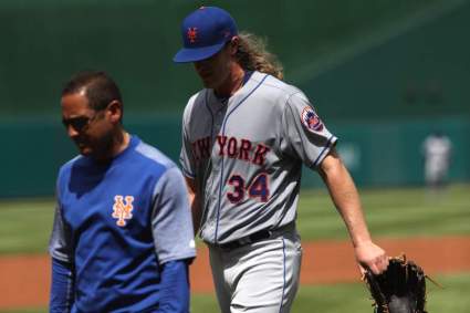 Noah Syndergaard fuera de juego indefinidamente por una lesión