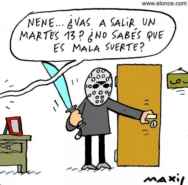 Martes 13: Los mejores chistes para compartir en las redes, imagenes, frases, para compartir