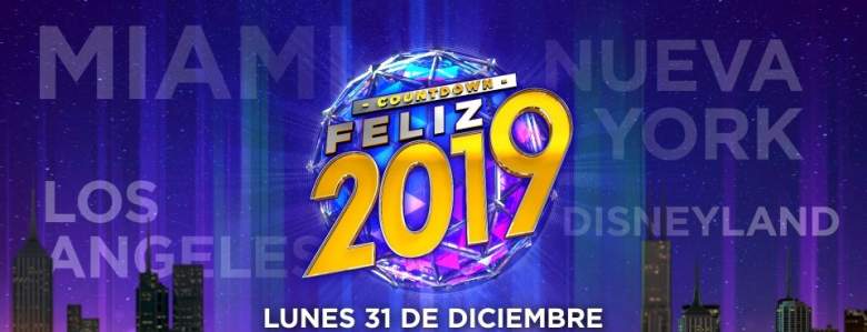 Especial de Univision “Countdown Feliz 2019”: Artistas, Hora, Canal, Live Stream
