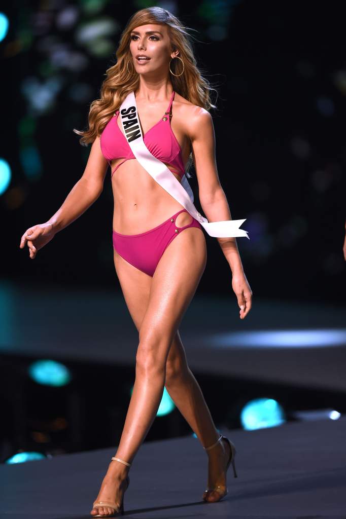 Mira las imágenes de Ángela Ponce en bikini en Miss Universo
