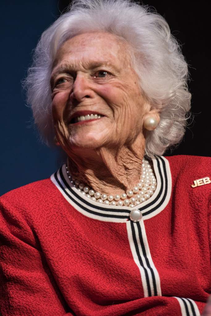 Muertes de Famosos 2018, Barbara Bush murió el 17 de abril de 2018