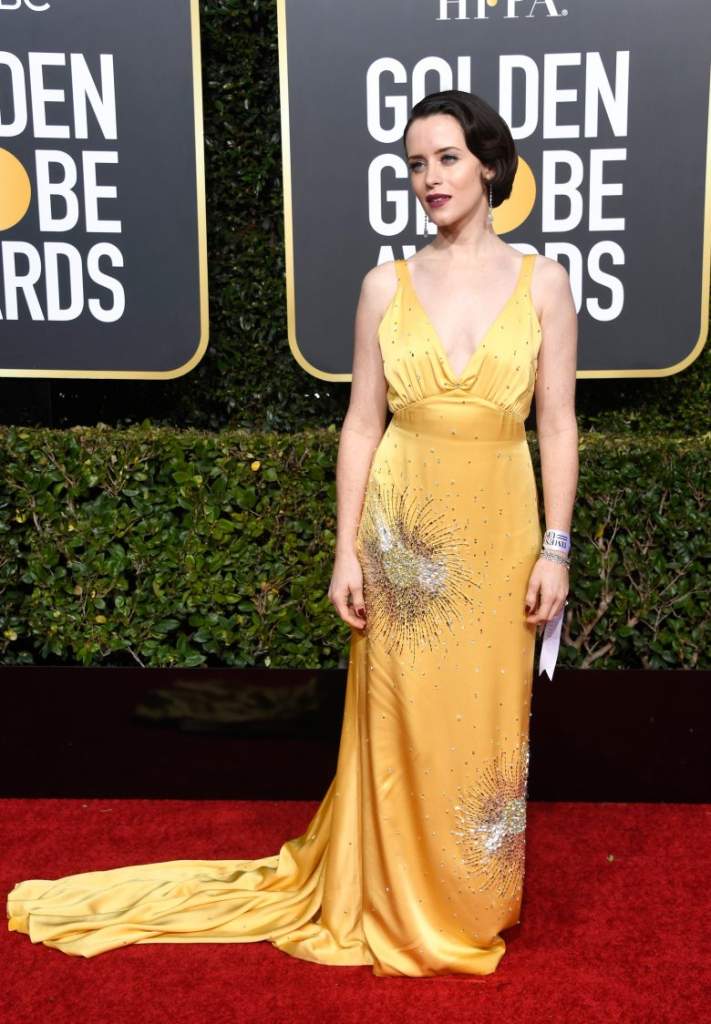 FOTOS-Golden Globes 2019: Peores looks de la alfombra roja, Peores vestidos, Claire Foy