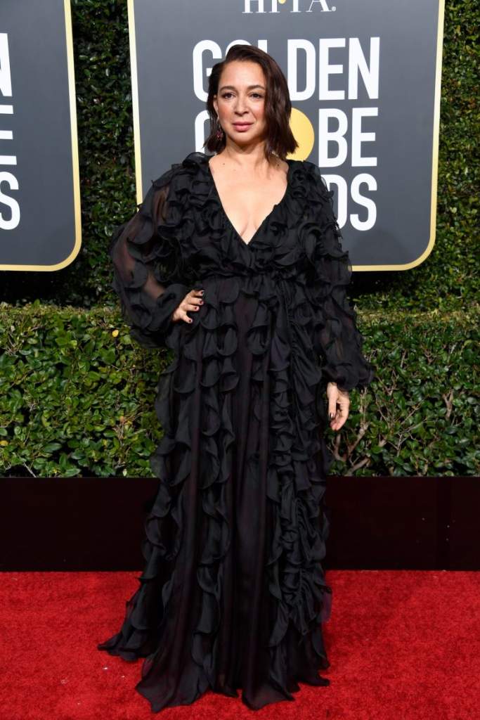 FOTOS-Golden Globes 2019: Peores looks de la alfombra roja, Peores vestidos, Maya Rudolph