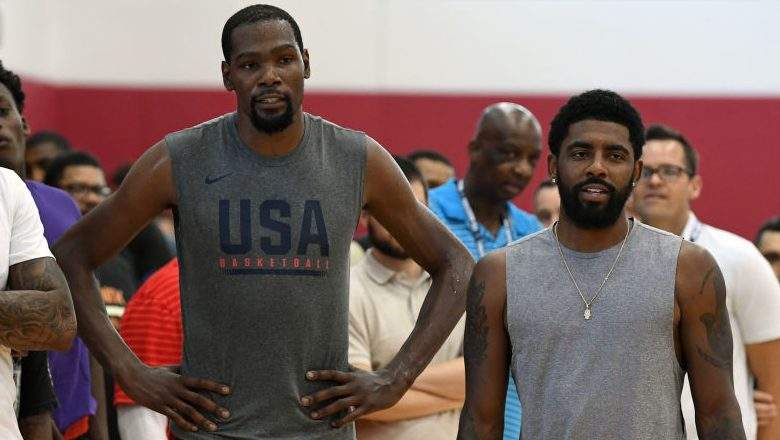 Kevin Durant y Kyrie Irving preferían los Knicks que los Nets