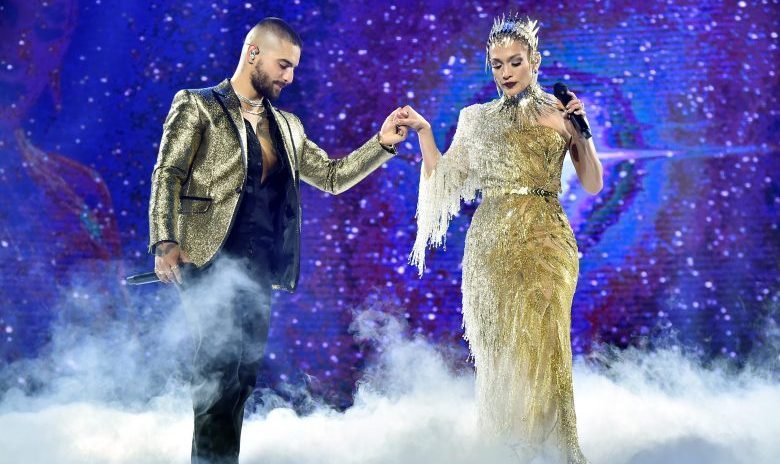 VER: Jennifer López y Maluma cantan juntos por primera vez(VIDEO)