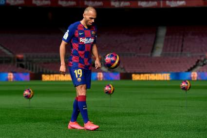 ¿Se le acaba el cupo a Braithwaite en el Barcelona?