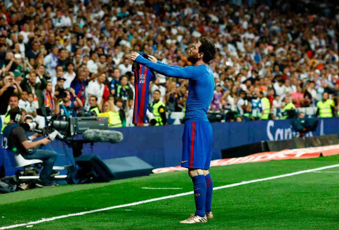 Mira los impactantes números de Leo Messi en el Bernabéu