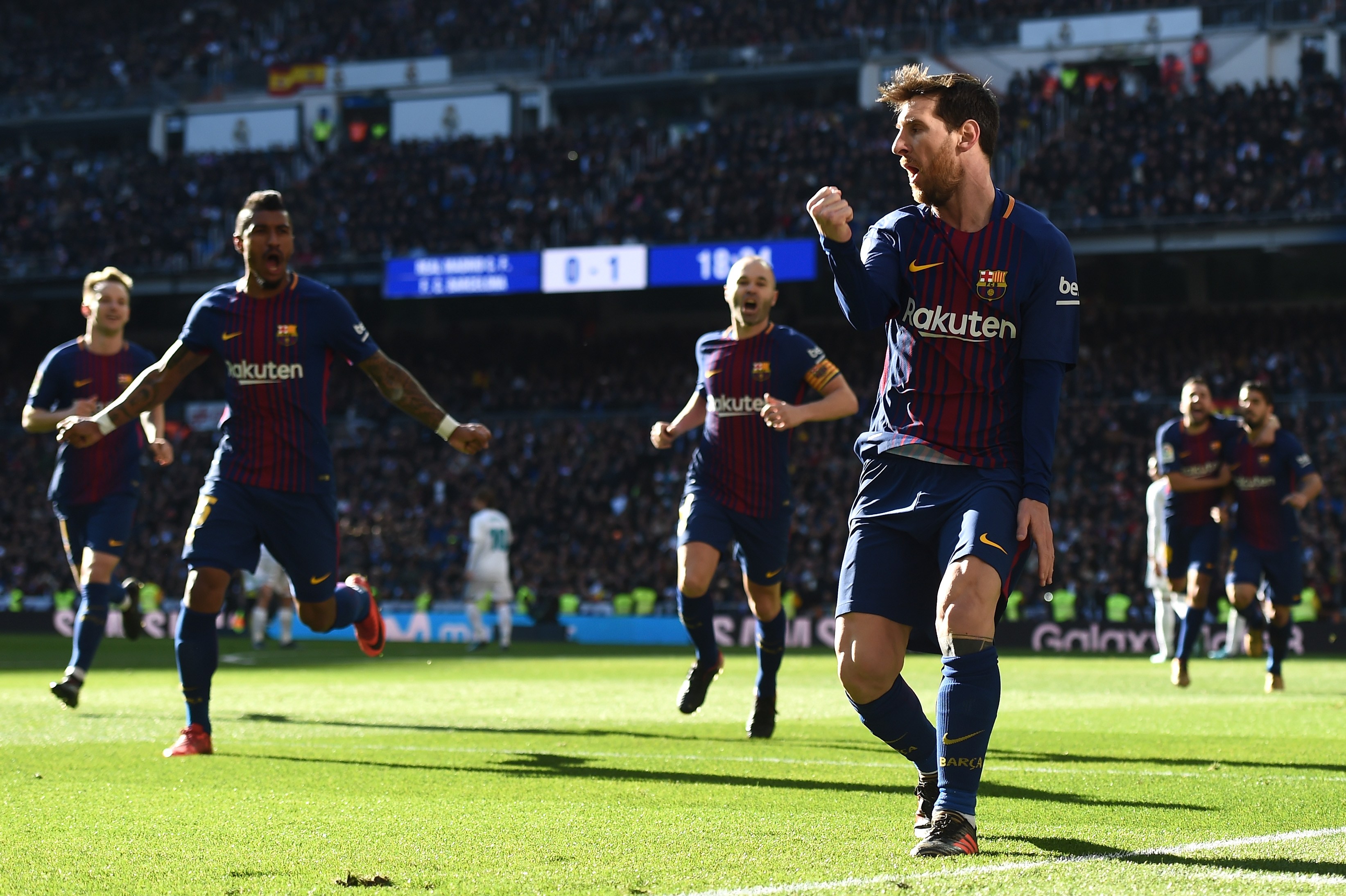 Mira los impactantes números de Leo Messi en el Bernabéu
