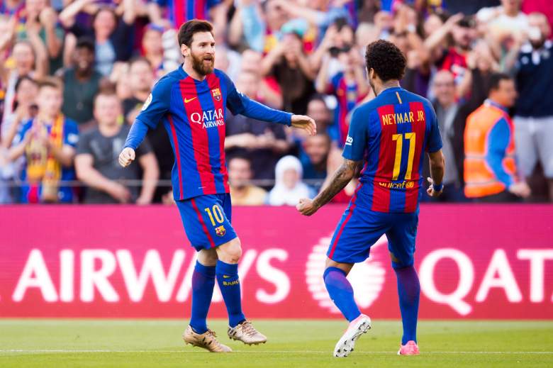 Messi y Neymar en sus tiempos como compañeros en el FC Barcelona
