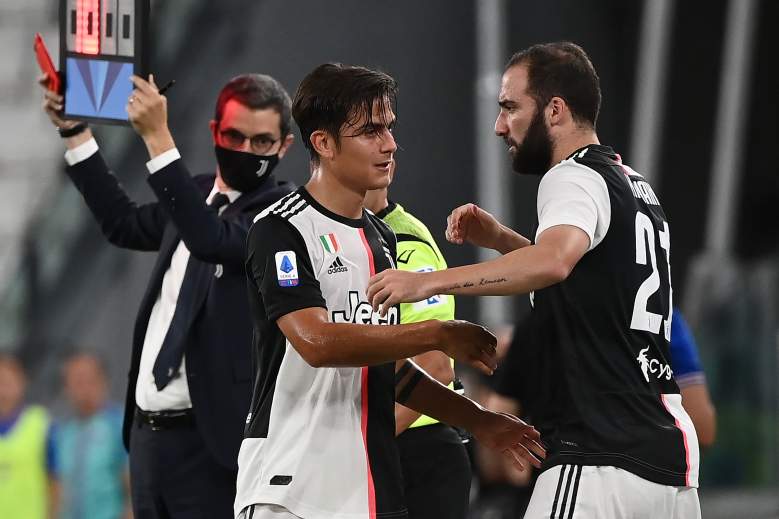 Dybala lesión cambio Higuaín