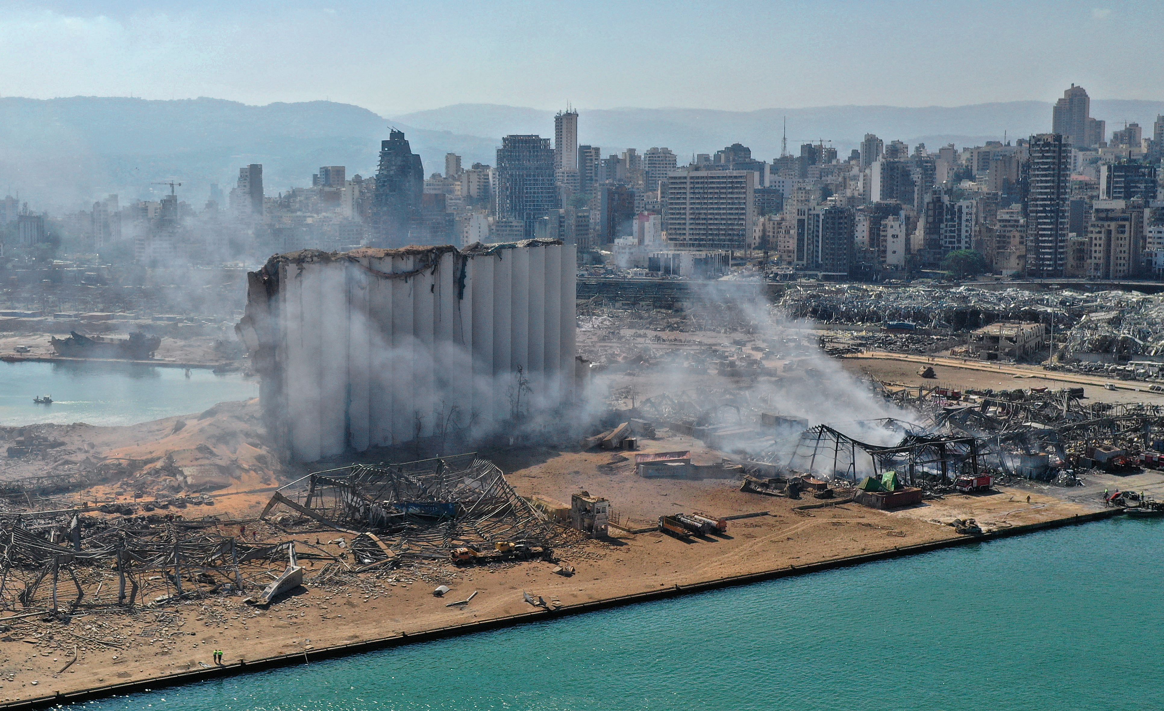 [FOTOS] Devastada: Así Quedó Beirut Tras La Explosión