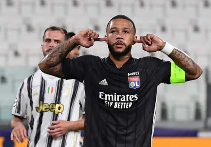 Depay “probable” que fiche para el Barcelona