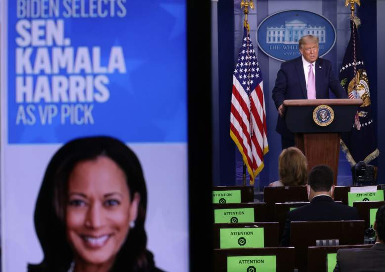 "Falsa Kamala": la manera como Trump reaccionó ante anuncio de Biden sobre fórmula vicepresidencial