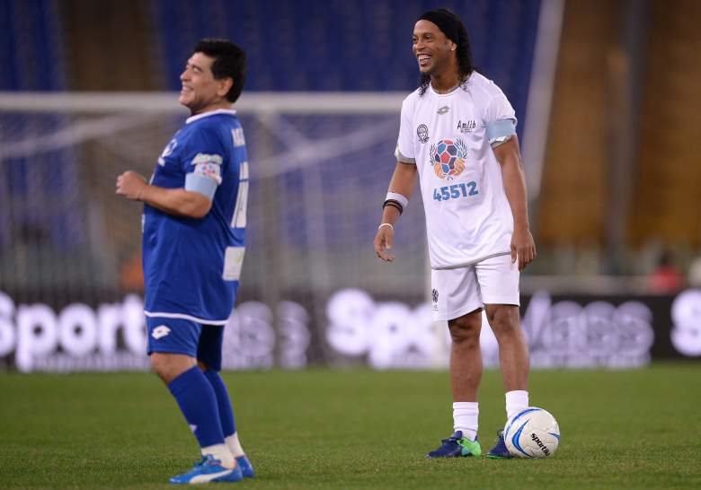 Diego Maradona y Ronaldinho