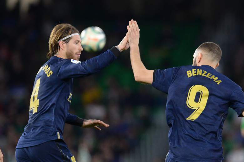 Sergio Ramos y Karim Benzema