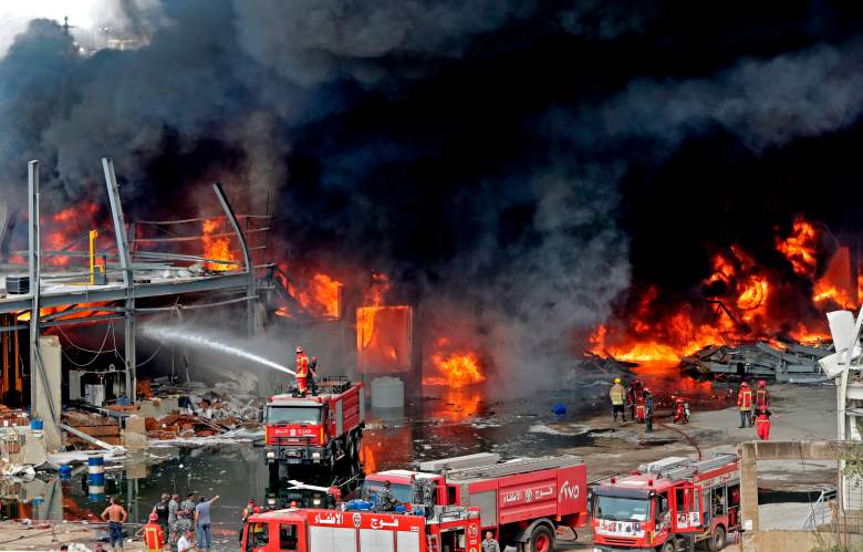 Incendio Puerto de Beirut - 10 de septiembre 2020
