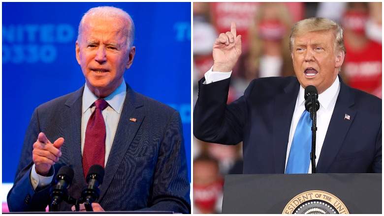 Joe Biden y Donald Trump debate presidencial