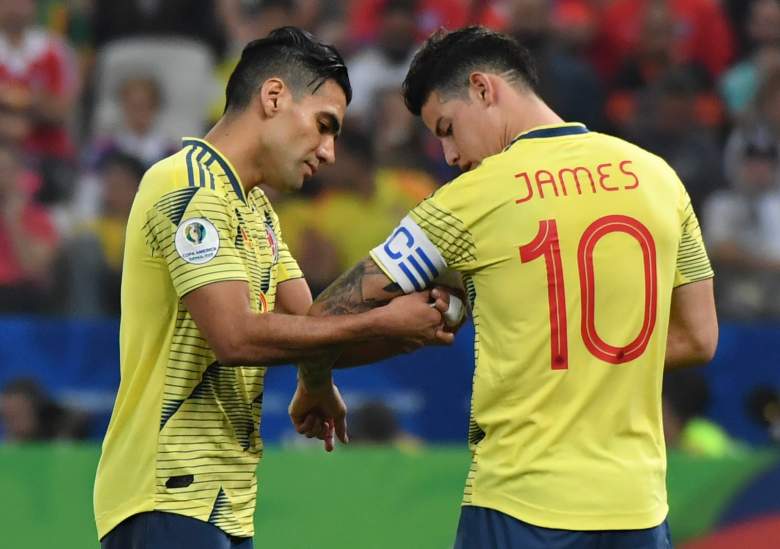 Radamel Falcao y James Rodriguez - Copa América 2019