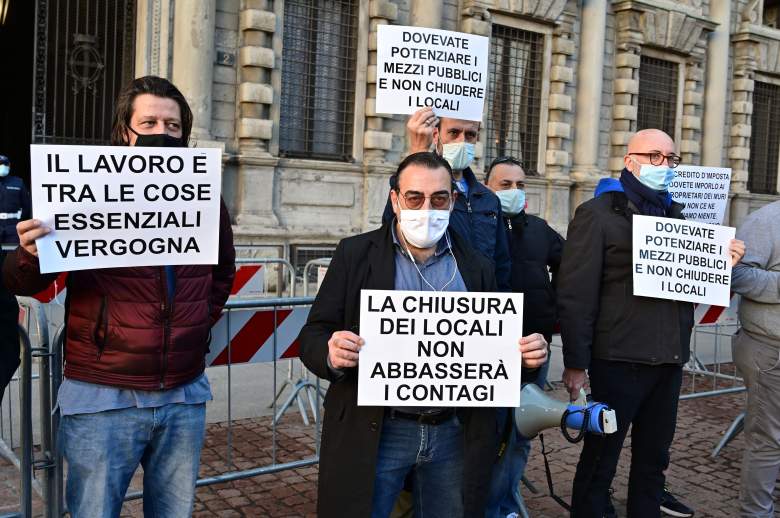 Italia manifestaciones - 2020