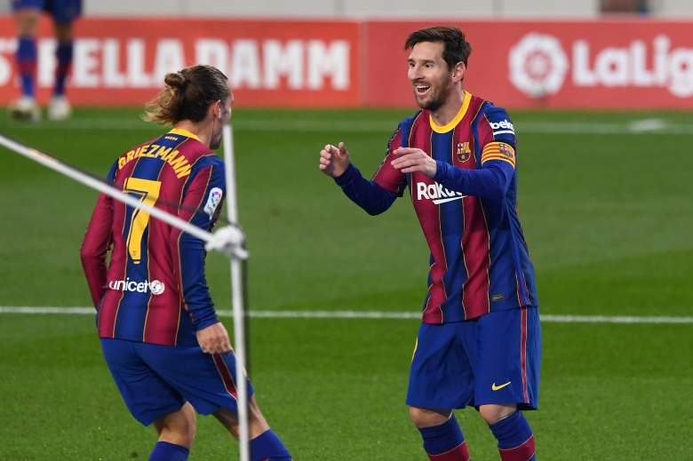 Antoine Griezmann y Lionel Messi - FC Barcelona