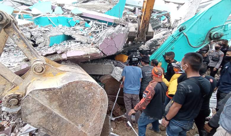 Terremoto en Indonesia 15 enero 2021